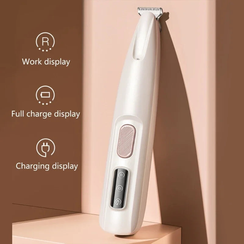 Cat Grooming Shaver with Low Noise USB Rechargeable