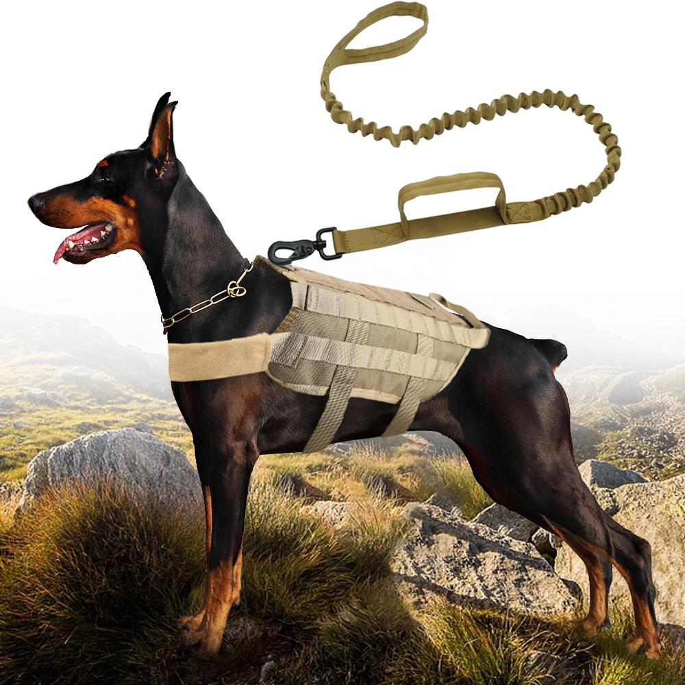 Dog Vest with Adjustable Nylon Leash